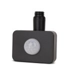 Avide LED Reflektor PIR Mozgásérzékelő, IP44, fekete