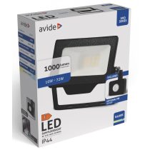 Avide LED Reflektor 10W, 1000 lm, 6400K (hideg fehér), IP44