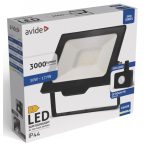 Avide LED Reflektor 30W, 3000 lm, 6400K Hideg Fehér, IP44