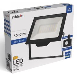 Avide LED Reflektor 50W, 5000 lm, 6400K Hideg Fehér, IP44