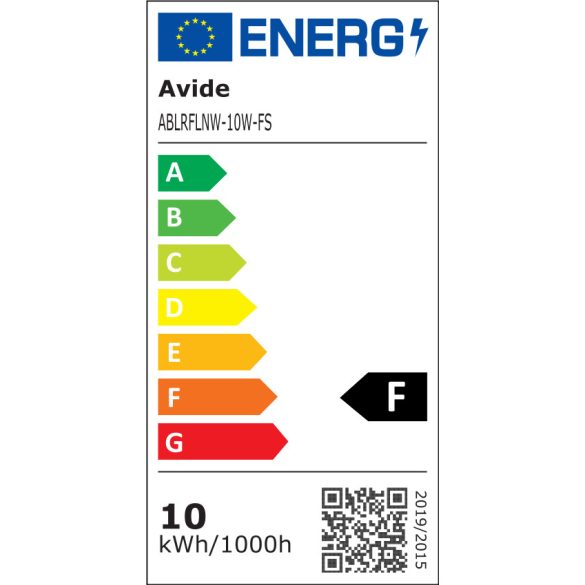 Avide Keret Nélküli LED Reflektor 10W, 900 lm, 4000K Természetes Fehér, IP65