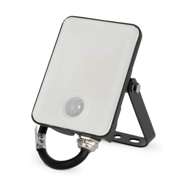 Avide Mozgásérzékelős Keret Nélküli LED Reflektor 20W, 1800 lm, 4000K Természetes Fehér, IP65