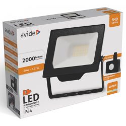   Avide Gyorscsatlakozós LED Reflektor 20W, 2000 lm, 4000K Természetes Fehér, IP44