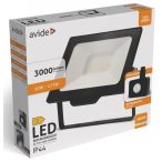   Avide LED Reflektor 30W, 3000 lm, 4000K Természetes Fehér, IP44