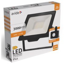   Avide LED Reflektor 30W, 3000 lm, 4000K Természetes Fehér, IP44