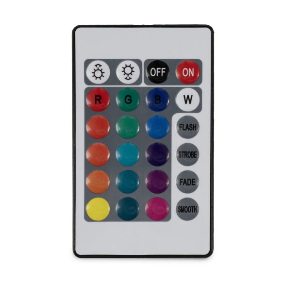 Avide RGB Színes LED Reflektor 30W, Távirányítóval, IP65, Fekete