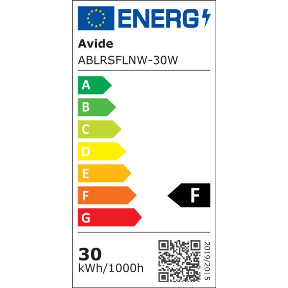 Avide Reflektoros LED Munkalámpa 30W, 3000 lm, 4000K Természetes Fehér, 1,5 m Állvánnyal, IP65