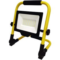   Avide Reflektoros LED Munkalámpa 50W, 5000 lm, 4000K Természetes Fehér, 1,5 m Állvánnyal, IP65