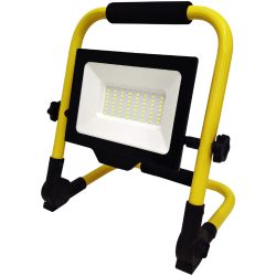   Avide Reflektoros LED Munkalámpa 50W, 5000 lm, 4000K Természetes Fehér, 1,5 m Állvánnyal, IP65