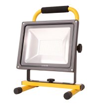   Avide Akkumulátoros LED Reflektor 30W, 2100 lm, 4000K Természetes Fehér, IP65, USB kábellel