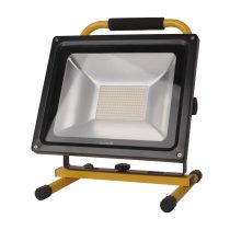   Avide Akkumulátoros LED Reflektor 50W, 3500 lm, 4000K Természetes Fehér, IP65, USB kábellel