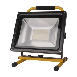   Avide Akkumulátoros LED Reflektor 50W, 3500 lm, 4000K Természetes Fehér, IP65, USB kábellel