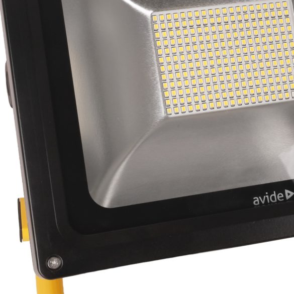 Avide Akkumulátoros LED Reflektor 50W, 3500 lm, 4000K Természetes Fehér, IP65, USB kábellel