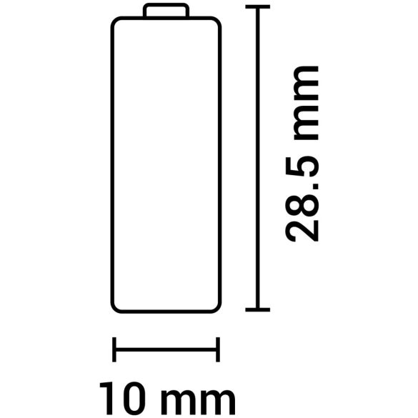 AgfaPhoto A23 LR23A 1,5V-os alkáli riasztóelem 5 db-os