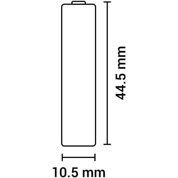 AgfaPhoto alkáli AAA mikró elem 4 db-os fóliás