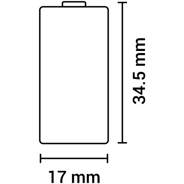 AgfaPhoto CR123A 3V-os  Lítium fotóelem 1 db-os