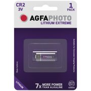 AgfaPhoto CR2 3V-os Lítium fotóelem 1 db-os