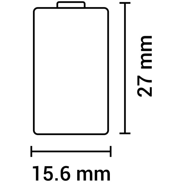 AgfaPhoto CR2 3V-os Lítium fotóelem 1 db-os