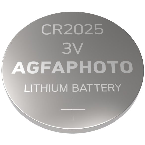 AgfaPhoto CR2025 3V-os Lítium gombelem 5 db-os