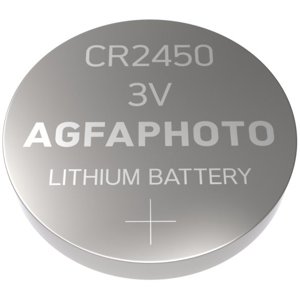 AgfaPhoto CR2450 3V-os Lítium gombelem 5 db-os