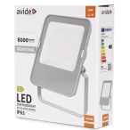   Avide Ipari LED Reflektor 50W, 8000 lm, 4000K Természetes Fehér, IP65