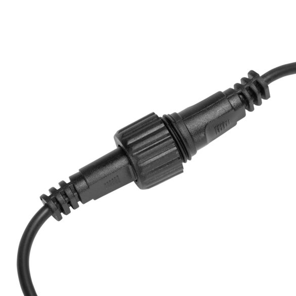 Avide Kültéri Fényfüzér 5m, Papaya formájú izzók, színes RGB fény, sorolható, távirányítóval, IP44