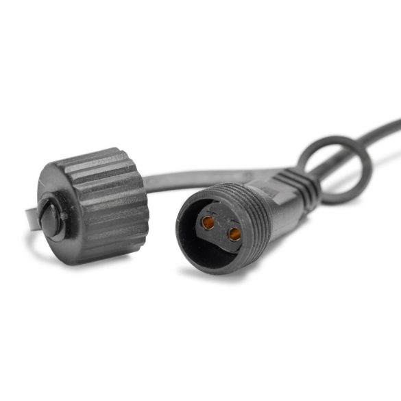 Avide Kültéri Fényfüzér 5m, színváltós RGB LED, sorolható, távirányítóval, IP44