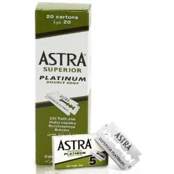 Astra Platinum Double Edge borotvapenge 20 darabos