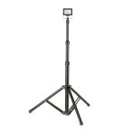   Avide Tripodos LED Munkalámpa 1 Fejjel, 20W, 2000 lm, 6400K Hideg Fehér, Opcionális PIR, IP65