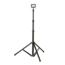   Avide Tripodos LED Munkalámpa 1 Fejjel, 20W, 2000 lm, 6400K Hideg Fehér, Opcionális PIR, IP65