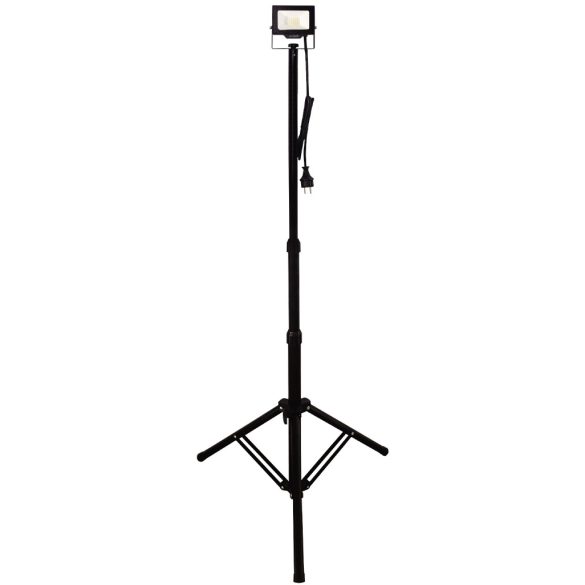 Avide Tripodos LED Munkalámpa 1 Fejjel, 20W, 2000 lm, 4000K Természetes Fehér, IP65