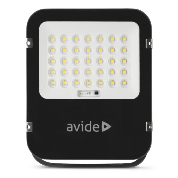 Avide Napelemes LED Reflektor 10W, 1400 lm, 4000K (természetes fehér), IP65