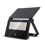   Avide Napelemes LED Reflektor 1300 lm, 4000K, PIR szenzorral, cserélhető akkumulátor, IP65
