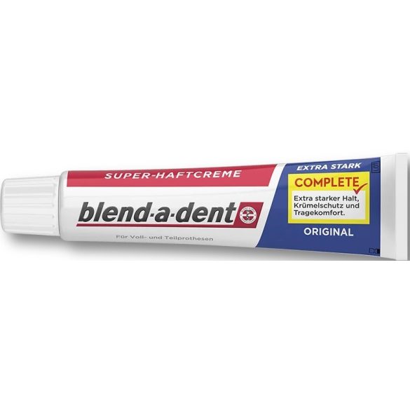 Blend-a-Dent Extra Stark Original műfogsorrögzítő krém 47g