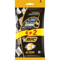 BIC 3 Action három pengés borotva 6 db-os