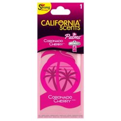   California Scents Palms, Coronado Cherry lapka autóillatosító, 7g