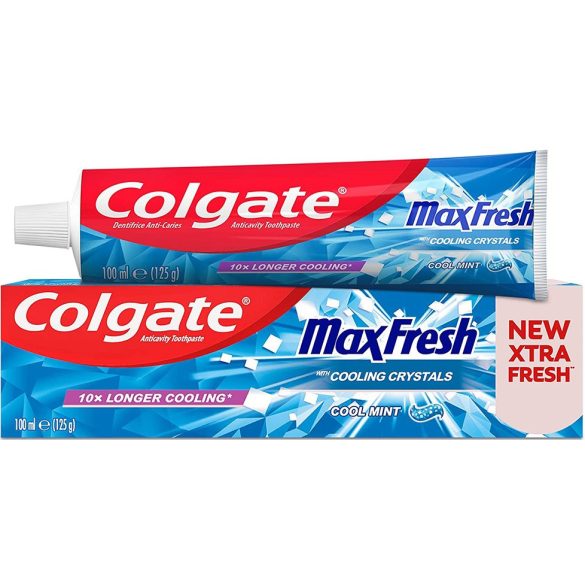 Colgate Max Fresh Cool Mint Crystals  fogkrém 100 ml