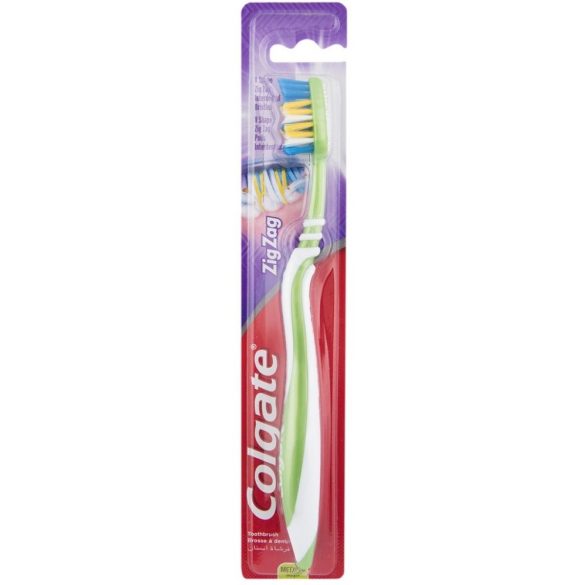 Colgate ZigZag közepes sörtéjű fogkefe