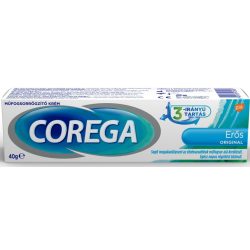 Corega Erős Original műfogsorrögzítő krém 40g