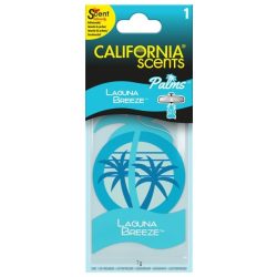   California Scents Palms, Laguna Breeze lapka autóillatosító 7g