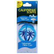   California Scents Palms, Newport New Car lapka autóillatosító 7g