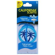   California Scents Palms, Newport New Car lapka autóillatosító 7g