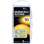 Duracell Activair 10 (PR70) hallókészülék elem 6 db-os