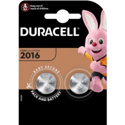 Duracell CR2016 3V Lithium gombelem 2 db-os