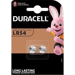 Duracell LR54 alkáli gombelem 2 db-os