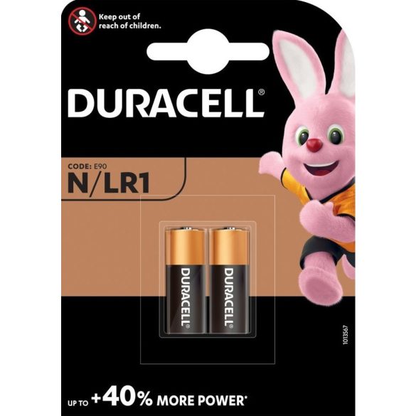 Duracell N, LR1 1,5V-os alkáli riasztóelem 2 db-os