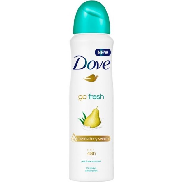 Dove Go Fresh Pear&Aloe Vera Női izzadásgátló spray 125 ml