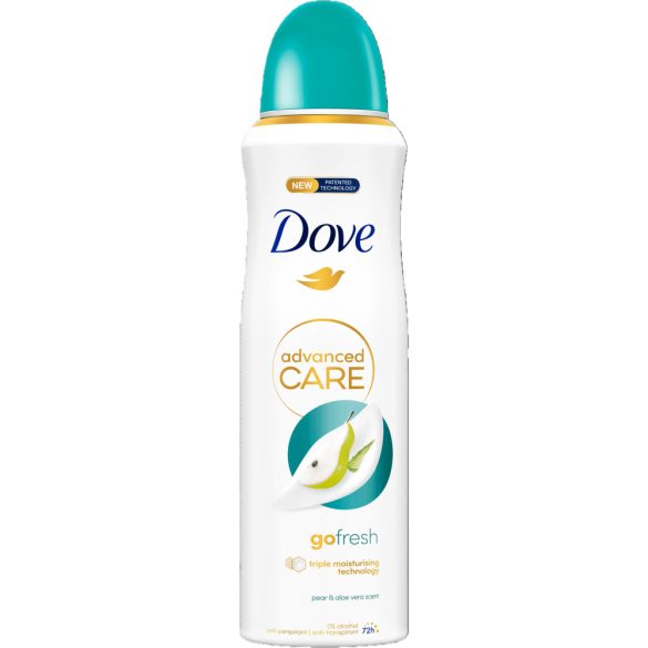Dove Go Fresh Pear&Aloe Vera Női izzadásgátló spray 125 ml