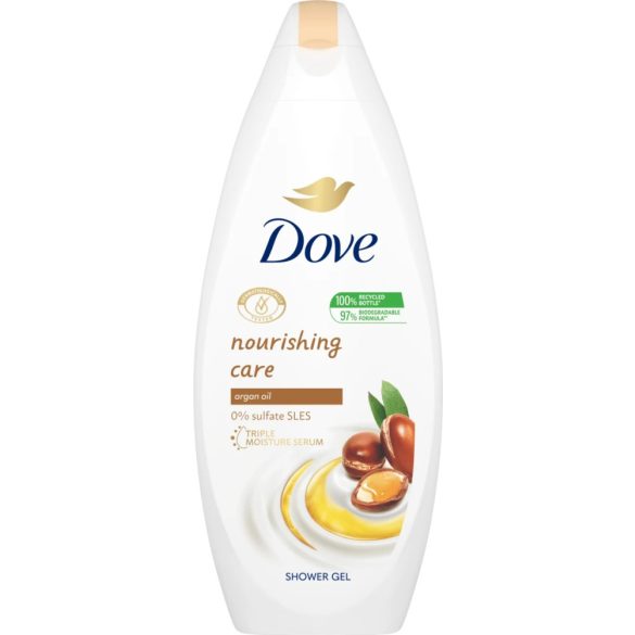 Dove Nourishing Care Argan Oil krémtusfürdő 250 ml