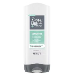 Dove Men+Care Sensitive férfi tusfürdő, 400 ml